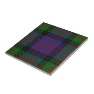 Clan MacDonald Donald Scottish Expressions Tartan Tile
