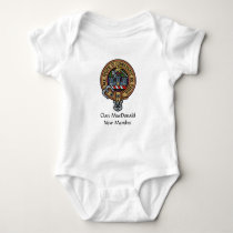 Clan MacDonald of Clanranald Crest Baby Bodysuit
