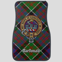 Clan MacDonald of Clanranald Crest Car Floor Mat