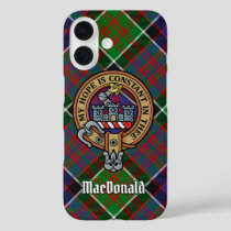 Clan MacDonald of Clanranald Crest iPhone 16 Case