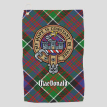 Clan MacDonald of Clanranald Crest Golf Towel