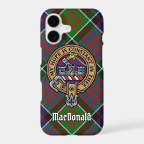 Clan MacDonald of Clanranald Crest iPhone 17 Case