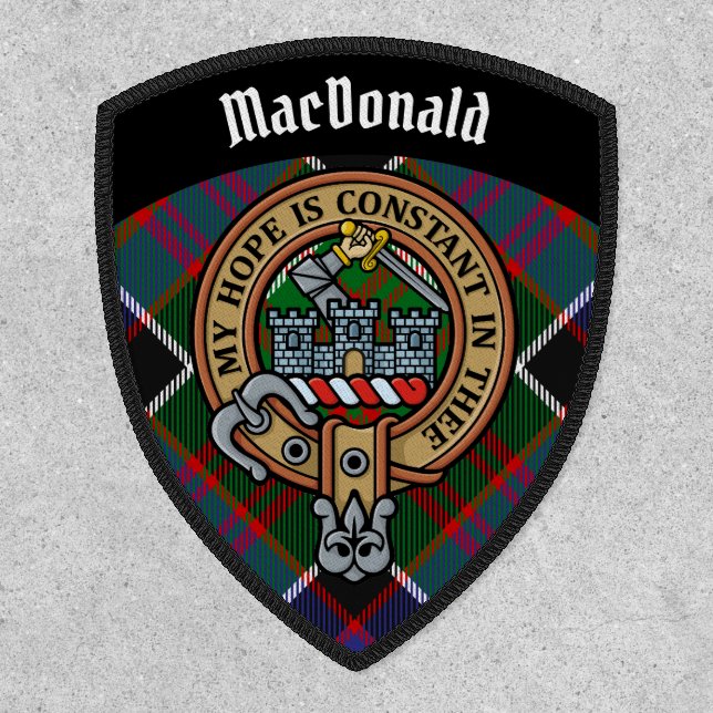 Clan MacDonald of Clanranald Crest Patch (Front)