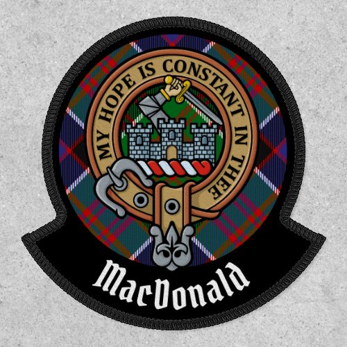 Clan MacDonald of Clanranald Crest Patch