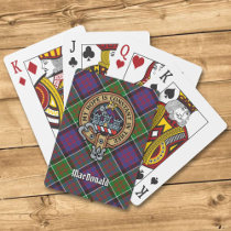 Clan MacDonald of Clanranald Crest Playing Cards