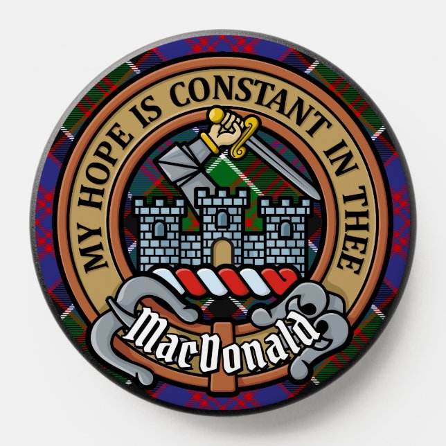 Clan MacDonald of Clanranald Crest PopSocket (Popsocket)