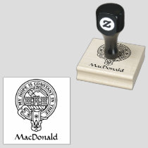 Clan MacDonald of Clanranald Crest Rubber Stamp