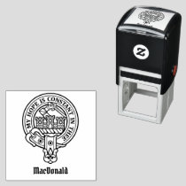 Clan MacDonald of Clanranald Crest Self-inking Stamp