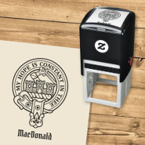 Clan MacDonald of Clanranald Crest Self-inking Stamp