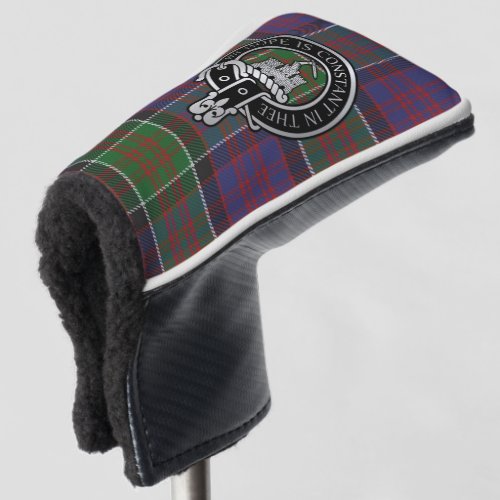 Clan MacDonald of Clanranald Crest  Tartan Golf H Golf Head Cover