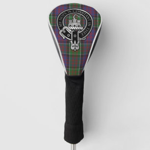 Clan MacDonald of Clanranald Crest & Tartan Golf H Head Cover