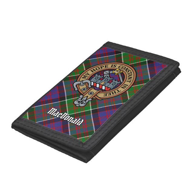 Clan MacDonald of Clanranald Crest Trifold Wallet (Bottom)