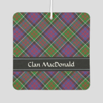 Clan MacDonald of Clanranald Tartan Air Freshener