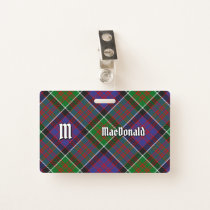Clan MacDonald of Clanranald Tartan Badge
