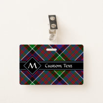 Clan MacDonald of Clanranald Tartan Badge