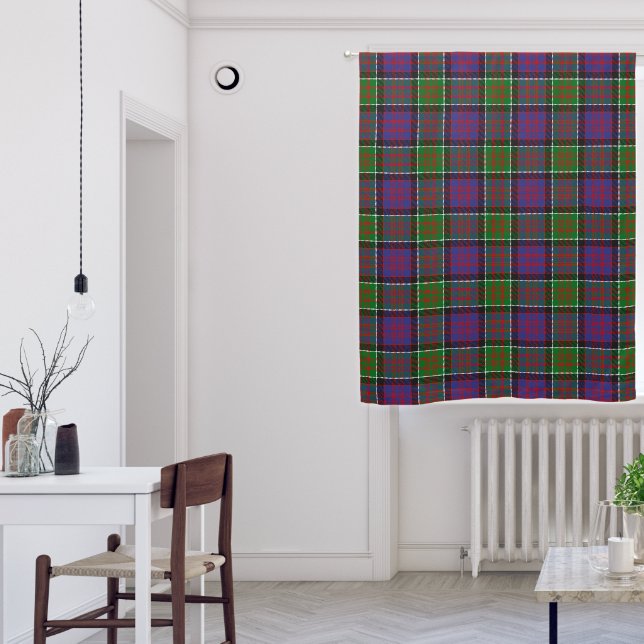 Clan MacDonald of Clanranald Tartan Blackout Curtains (Living Room)