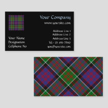 Clan MacDonald of Clanranald Tartan Business Card