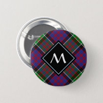 Clan MacDonald of Clanranald Tartan  Button
