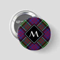 Clan MacDonald of Clanranald Tartan  Button