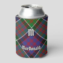 Clan MacDonald of Clanranald Tartan Can Cooler