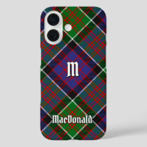 Clan MacDonald of Clanranald Tartan iPhone 16 Case
