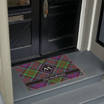 Clan MacDonald of Clanranald Tartan Doormat