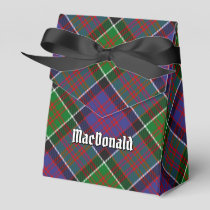 Clan MacDonald of Clanranald Tartan Favor Box
