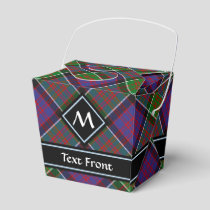 Clan MacDonald of Clanranald Tartan Favor Box