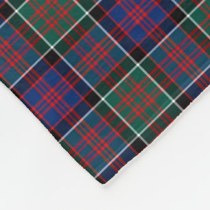 Clan MacDonald of Clanranald Tartan Fleece Blanket