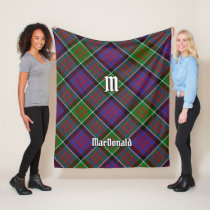 Clan MacDonald of Clanranald Tartan Fleece Blanket