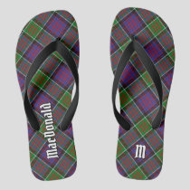 Clan MacDonald of Clanranald Tartan Flip Flops