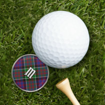 Clan MacDonald of Clanranald Tartan Golf Ball Marker