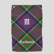 Clan MacDonald of Clanranald Tartan Golf Towel