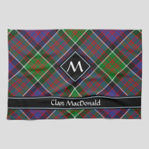 Clan MacDonald of Clanranald Tartan Kitchen Towel