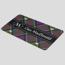 Clan MacDonald of Clanranald Tartan License Plate
