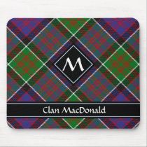 Clan MacDonald of Clanranald Tartan Mouse Pad
