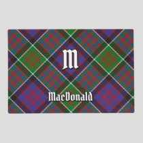 Clan MacDonald of Clanranald Tartan Placemat