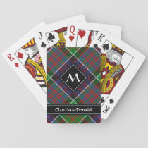 Clan MacDonald of Clanranald Tartan Playing Cards