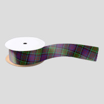 Clan MacDonald of Clanranald Tartan Satin Ribbon