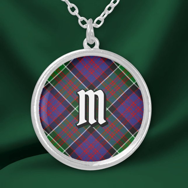 Clan MacDonald of Clanranald Tartan Silver Plated Necklace (Creator Uploaded)