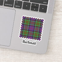 Clan MacDonald of Clanranald Tartan Sticker