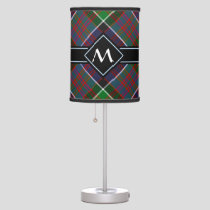 Clan MacDonald of Clanranald Tartan Table Lamp