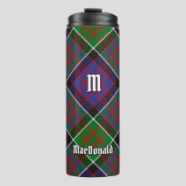 Clan MacDonald of Clanranald Tartan Thermal Tumbler