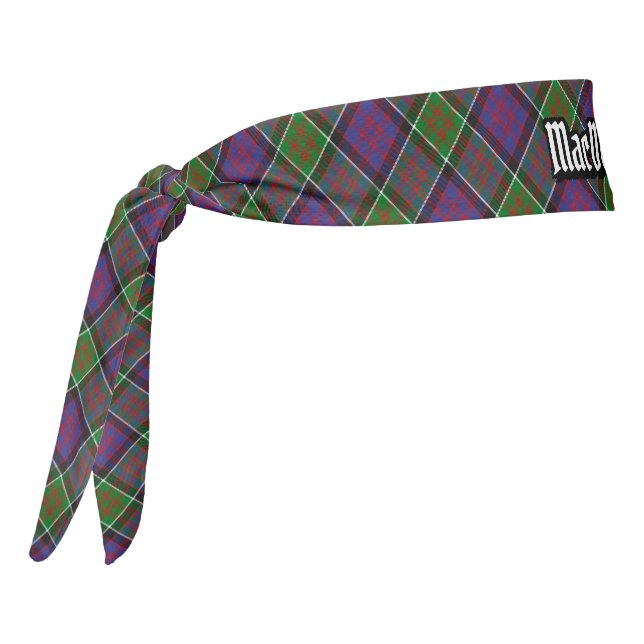 Clan MacDonald of Clanranald Tartan Tie Headband (Rotate 270)