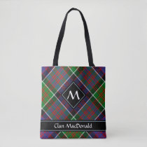 Clan MacDonald of Clanranald Tartan Tote Bag