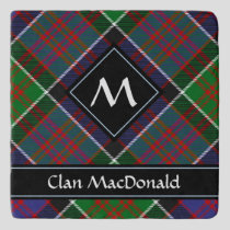 Clan MacDonald of Clanranald Tartan Trivet