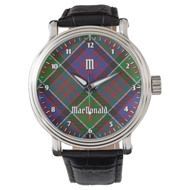 Clan MacDonald of Clanranald Tartan Watch (Front)