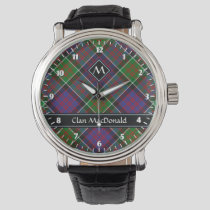 Clan MacDonald of Clanranald Tartan Watch