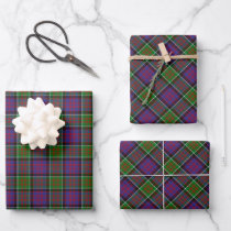 Clan MacDonald of Clanranald Tartan Wrapping Paper Sheets