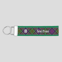 Clan MacDonald of Clanranald Tartan Wrist Keychain